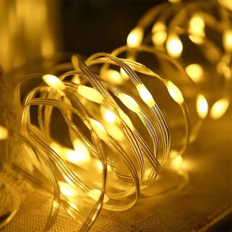 Copper wire LED String Lights