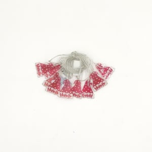 Christmas Hat Plastic String Lights