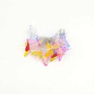 Butterfly plastic sheet string lights