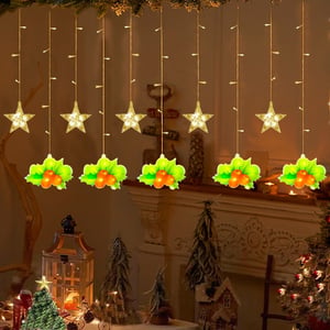 Tree Icicle Curtain LED Lights